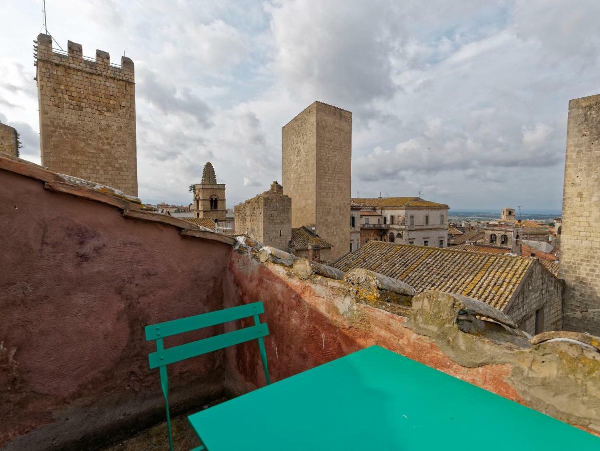 Апартаменты L'Arrocco - La Torre Col Mare Sul Tetto Тарквиния Экстерьер фото